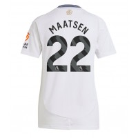 Aston Villa Ian Maatsen #22 Replica Away Shirt Ladies 2024-25 Short Sleeve